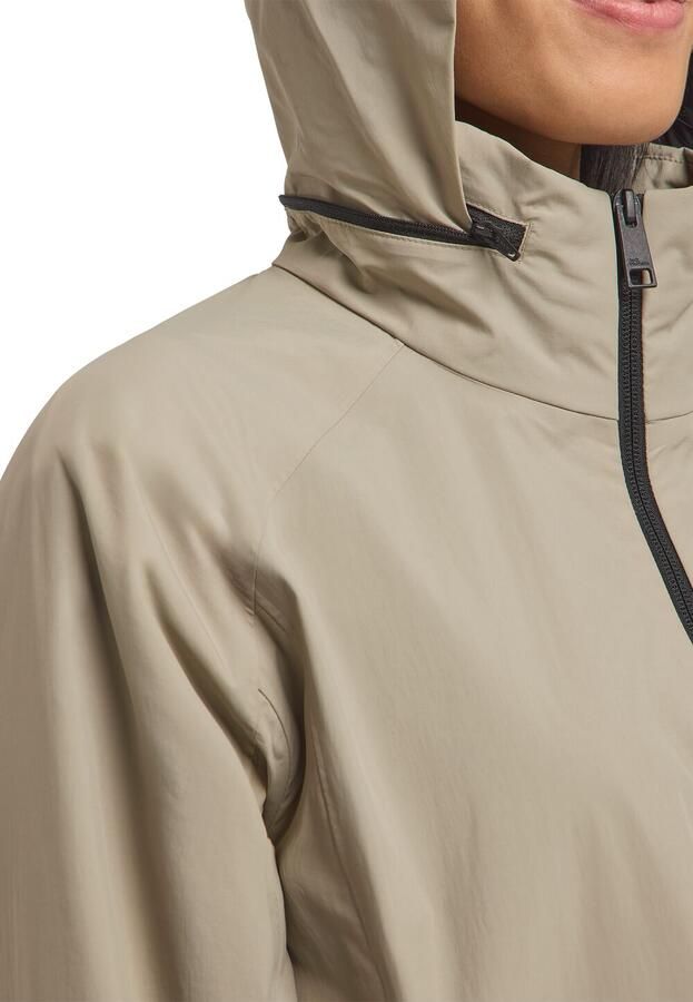 Jack Wolfskin Wellsee Coat Women Trenchcoat dames 2XL stone - Foto 4