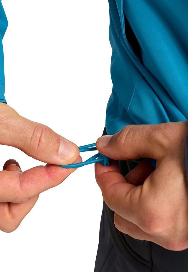 Jack Wolfskin Wild Places 3in1 Jacket Men Waterdicht 3-in-1 jack Heren XXXL aurora blue aurora blue - Foto 3