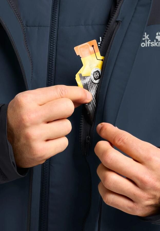 Jack Wolfskin Wild Places 3in1 Jacket Men Waterdicht 3-in-1 jack Heren XXXL midnight sky midnight sky - Foto 2