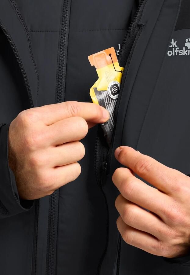 Jack Wolfskin Wild Places 3in1 Jacket Men Waterdicht 3-in-1 jack Heren XXXL phantom - Foto 3