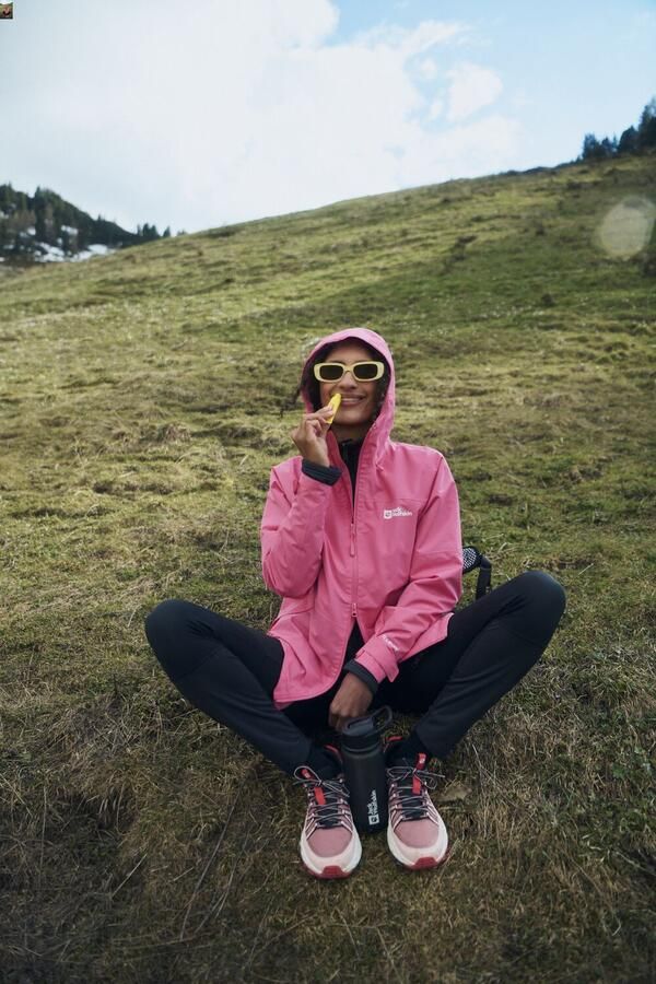 Jack Wolfskin Wild Places 3in1 Jacket Women Waterdicht 3-in-1 jack Dames XXL bubblegum - Foto 3