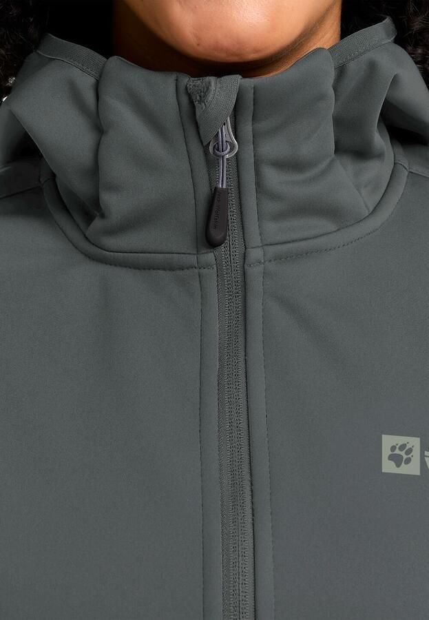 Jack Wolfskin Windhain Hoody Women Jack voor- en najaar Dames XXL slate green slate green - Foto 4