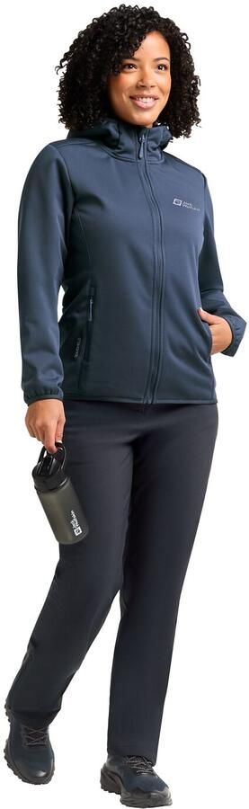 Jack Wolfskin Windhain Hoody Women Jack voor- en najaar Dames XXL midnight sky midnight sky - Foto 10