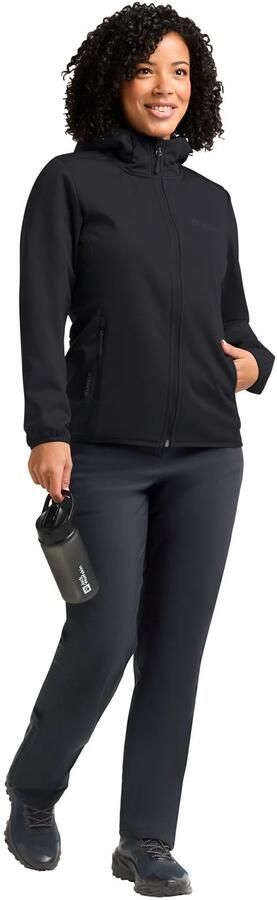 Jack Wolfskin Windhain Hoody Women Jack voor- en najaar Dames XXXL black - Foto 10