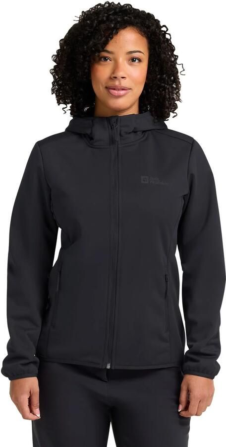 Jack Wolfskin Windhain Hoody Women Jack voor- en najaar Dames XXXL black - Foto 9