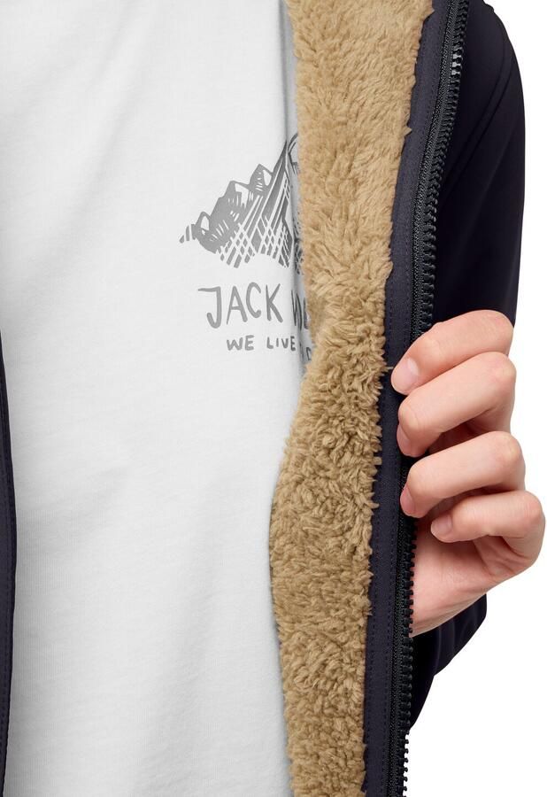 Jack Wolfskin Windland Coat Women Softshelljas Dames XS dark navy dark navy - Foto 3