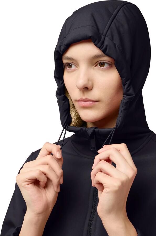 Jack Wolfskin Windland Coat Women Softshelljas Dames XS dark navy dark navy - Foto 8