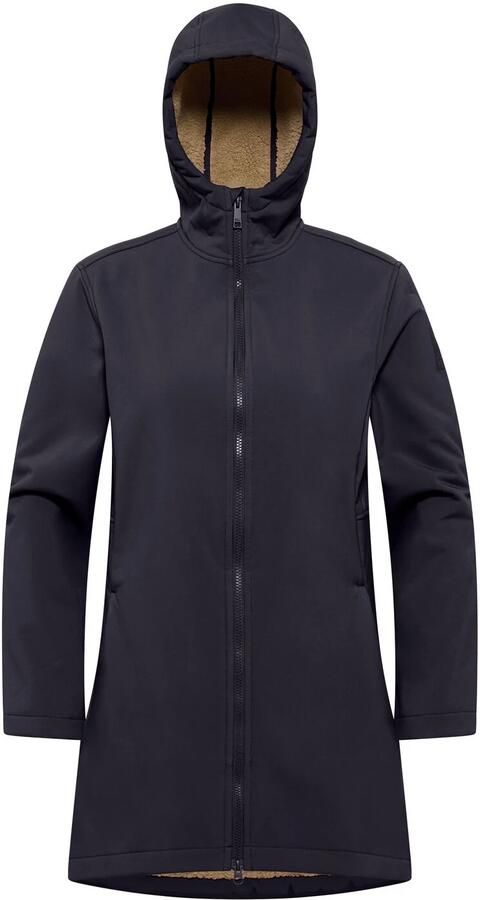 Jack Wolfskin Windland Coat Women Softshelljas Dames XS dark navy dark navy - Foto 5