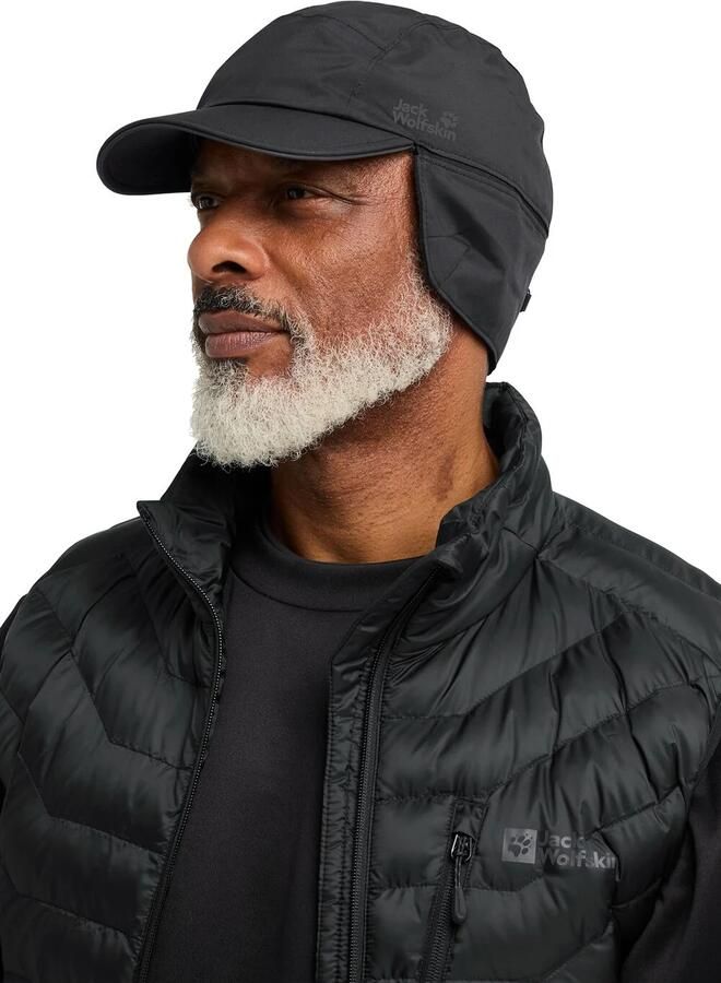 Jack Wolfskin Winter Cap Winter baseballpet L black - Foto 3