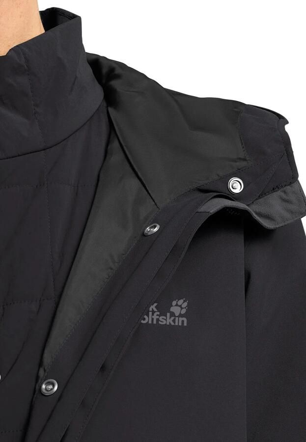 Jack Wolfskin Functionele 3-in-1-jas WINTERDUNE 3IN1 COAT W 3in1 waterdicht overgangsjas - Foto 8