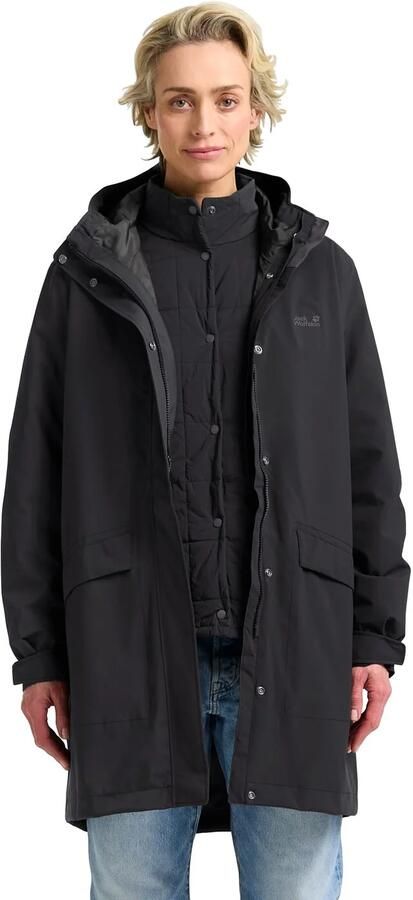 Jack Wolfskin Functionele 3-in-1-jas WINTERDUNE 3IN1 COAT W 3in1 waterdicht overgangsjas - Foto 14