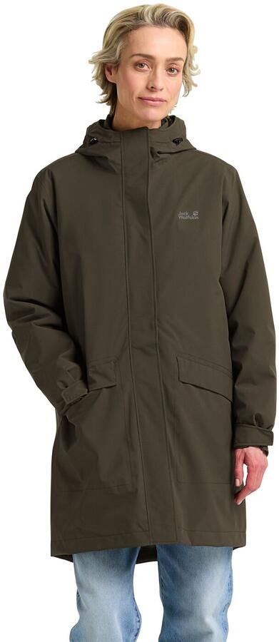 Jack Wolfskin Winterdune 3in1 Coat Women 3-in-1 jack Dames XXL obsidian moss obsidian moss - Foto 13