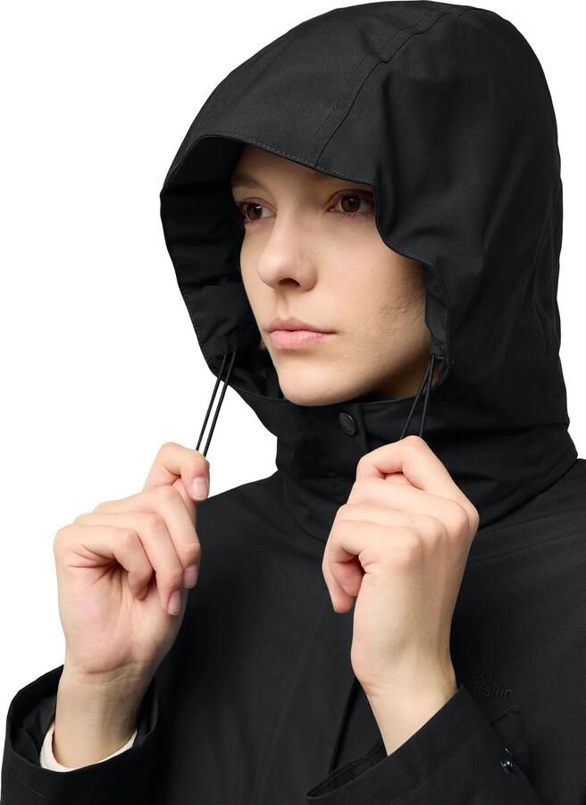 Jack Wolfskin Wintertor Parka Women RDS Waterdichte winterjas Dames XXL black - Foto 2