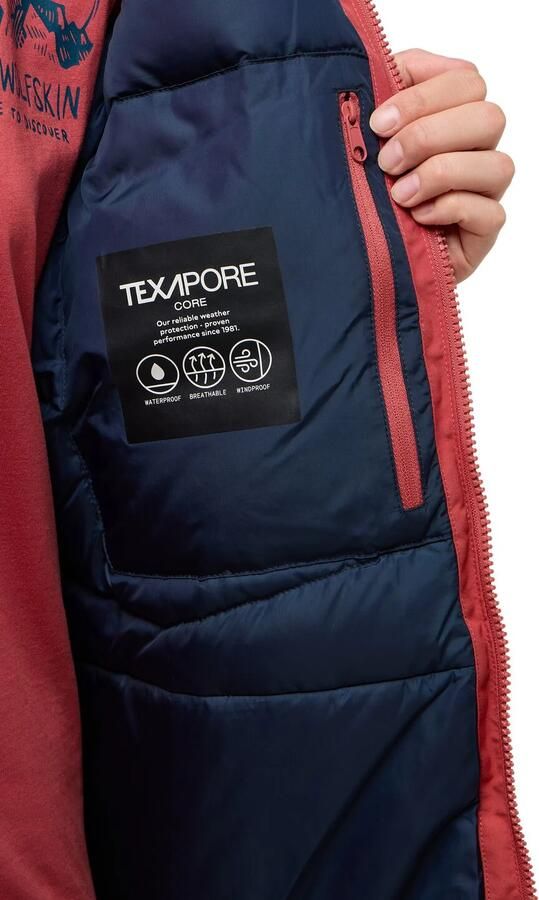 Jack Wolfskin Wintertor Parka Women RDS Waterdichte winterjas Dames XXL red coral red coral - Foto 6