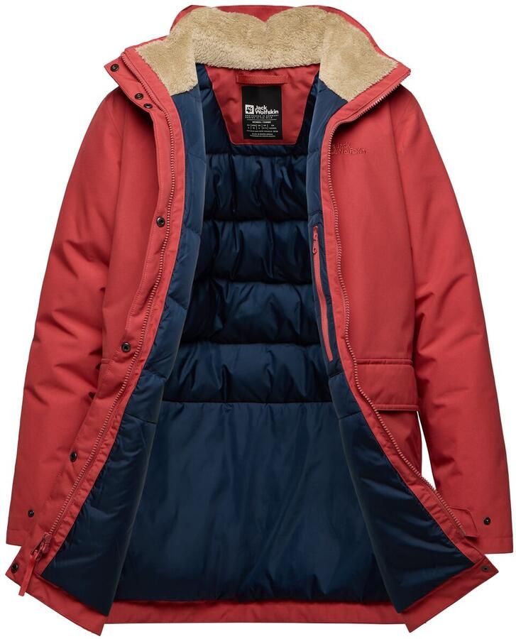Jack Wolfskin Wintertor Parka Women RDS Waterdichte winterjas Dames XXL red coral red coral