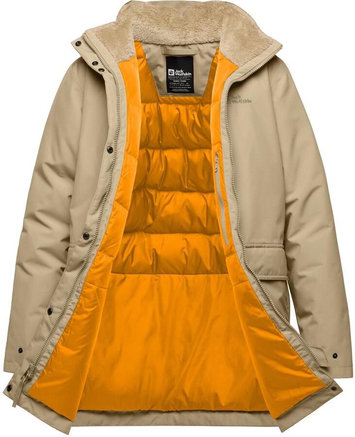 Jack Wolfskin Wintertor Parka Women RDS Waterdichte winterjas Dames XXL anis