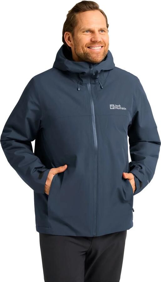 Jack Wolfskin Wisper Ins Jacket Men Waterdicht isolerend jack Heren XXL midnight sky dark navy midnight sky dark navy