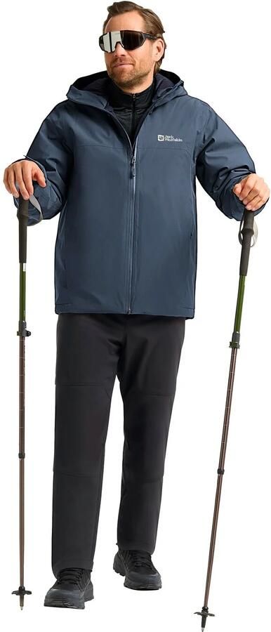Jack Wolfskin Wisper Ins Jacket Men Waterdicht isolerend jack Heren XXL midnight sky dark navy midnight sky dark navy - Foto 7