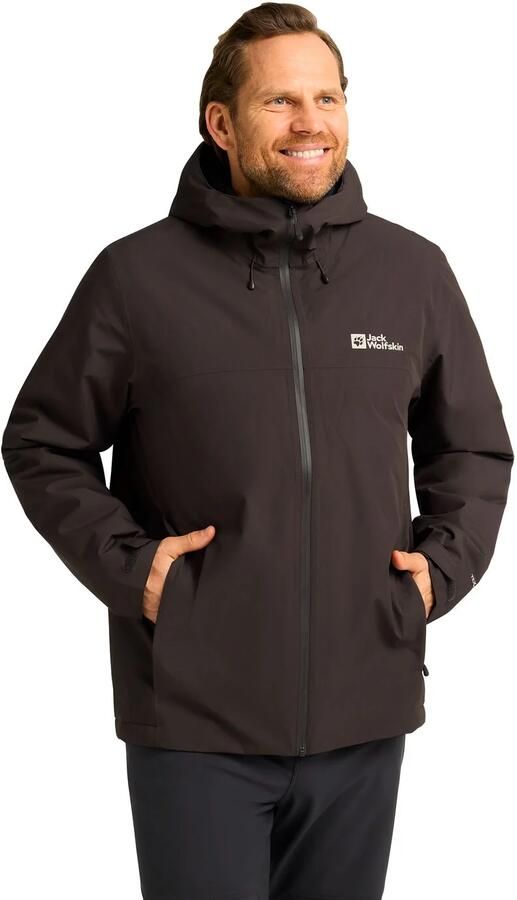 Jack Wolfskin Wisper Ins Jacket Men Waterdicht isolerend jack Heren XXXL peat - Foto 7