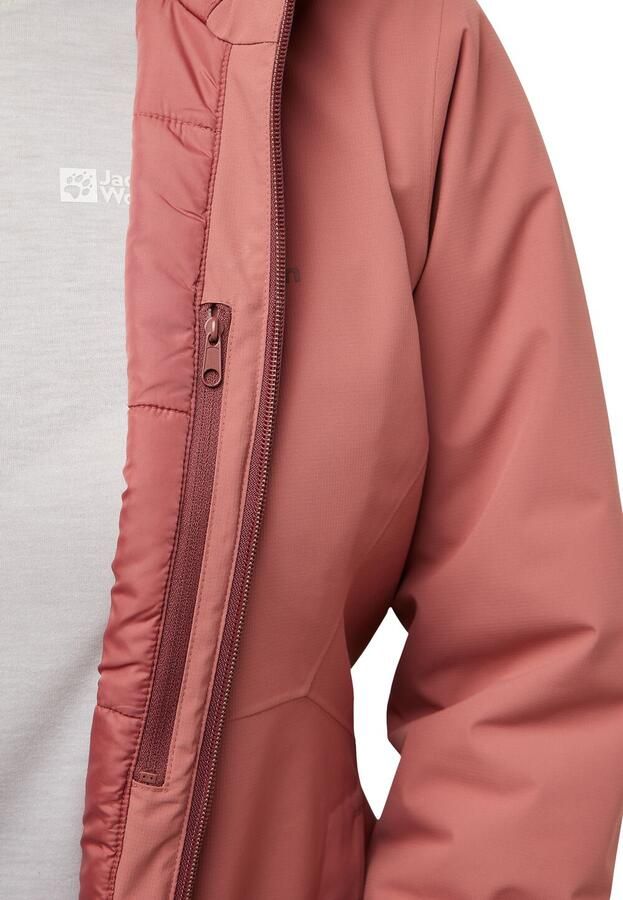 Jack Wolfskin Wisper Ins Jacket Women Waterdicht winterjack Dames XXL mineral red mineral red - Foto 5