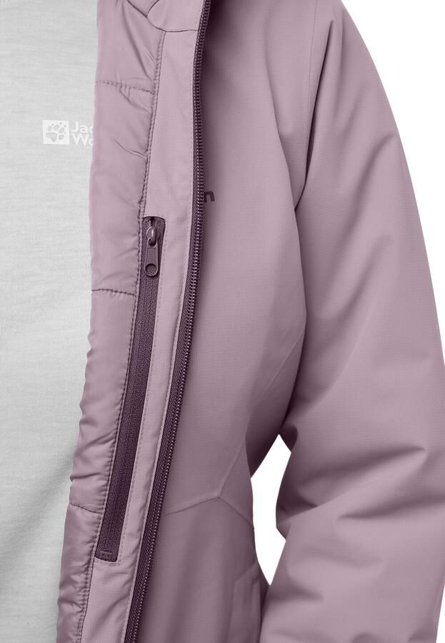 Jack Wolfskin Wisper Ins Jacket Women Waterdicht winterjack Dames XXL wild blossom wild blossom - Foto 5