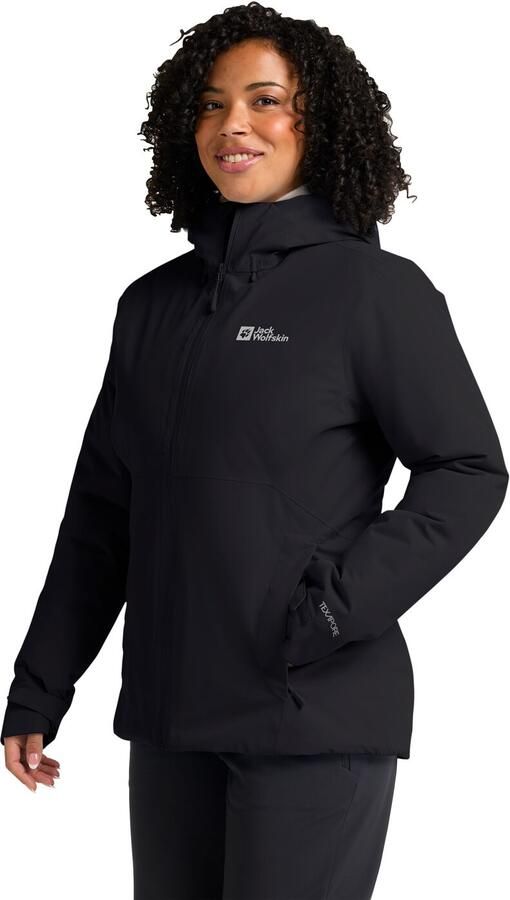 Jack Wolfskin Wisper Ins Jacket Women Waterdicht winterjack Dames XXL black - Foto 7