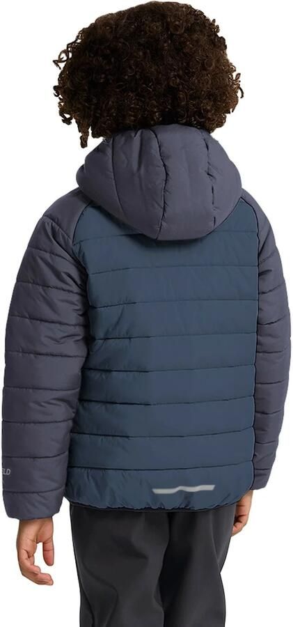 Jack Wolfskin gewatteerde jas Zenon donkerblauw Outdoor jas Polyester Capuchon - Foto 9