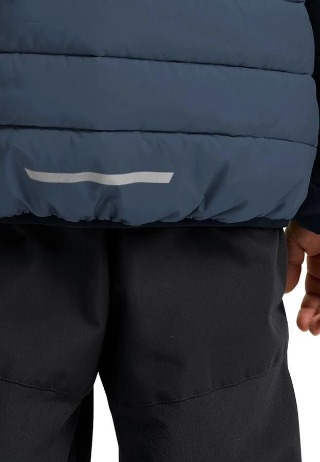 Jack Wolfskin gewatteerde jas Zenon donkerblauw Outdoor jas Polyester Capuchon - Foto 5