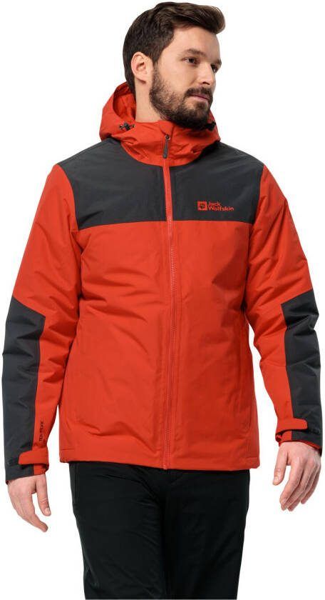 Jack Wolfskin Jasper Ins Jacket Men Waterdicht winterjack Heren XXL strong red strong red