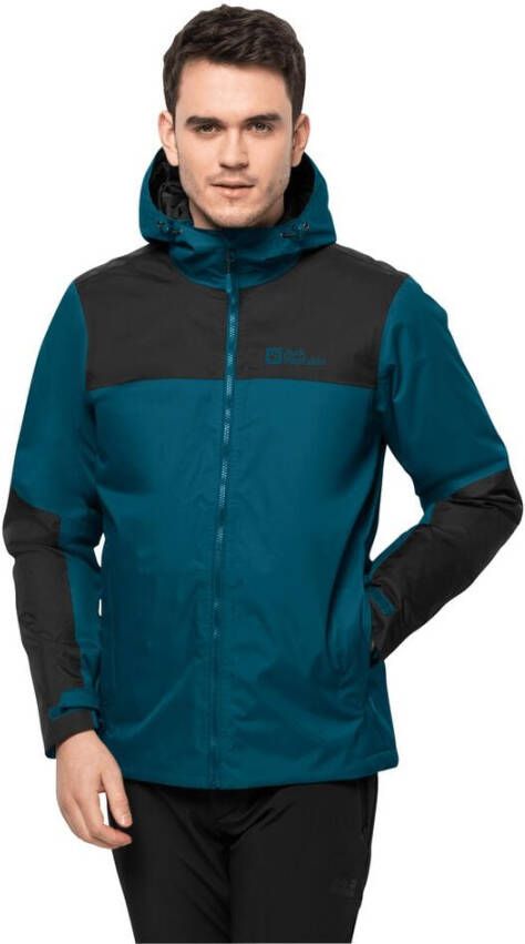 Jack Wolfskin Jasper Ins Jacket Men Waterdicht winterjack Heren XXL blue coral blue coral