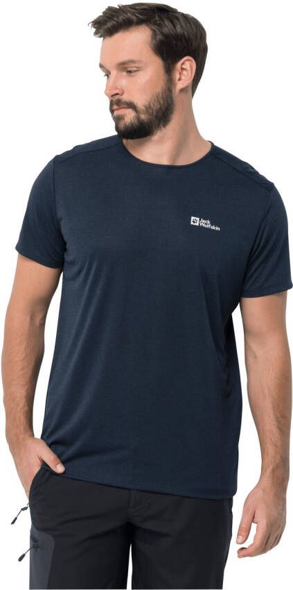 Jack Wolfskin JWP T-Shirt Men Functioneel shirt Heren L blue night blue