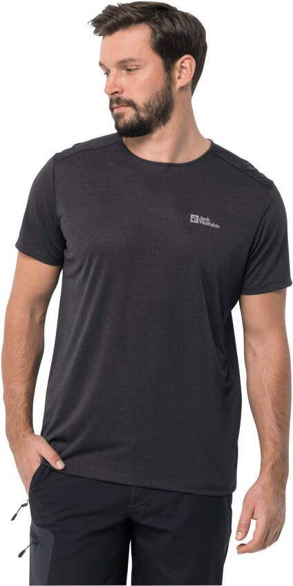 Jack Wolfskin JWP T-Shirt Men Functioneel shirt Heren L zwart black
