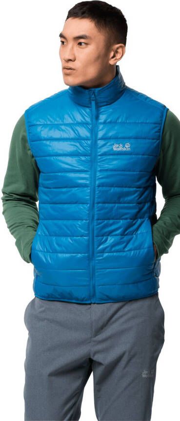 Jack Wolfskin JWP Vest Men Donzen bodywarmer Heren XL blue pacific blue pacific