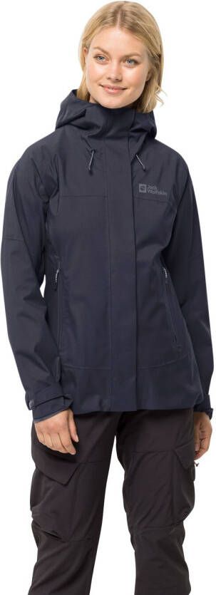 Jack Wolfskin Kammweg 2L Jacket Women Regenjack Dames XL graphite