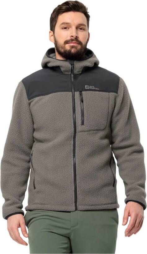 Jack Wolfskin Kammweg Pile FZ Men Trekking-fleecejack Heren M smokey grey smokey grey