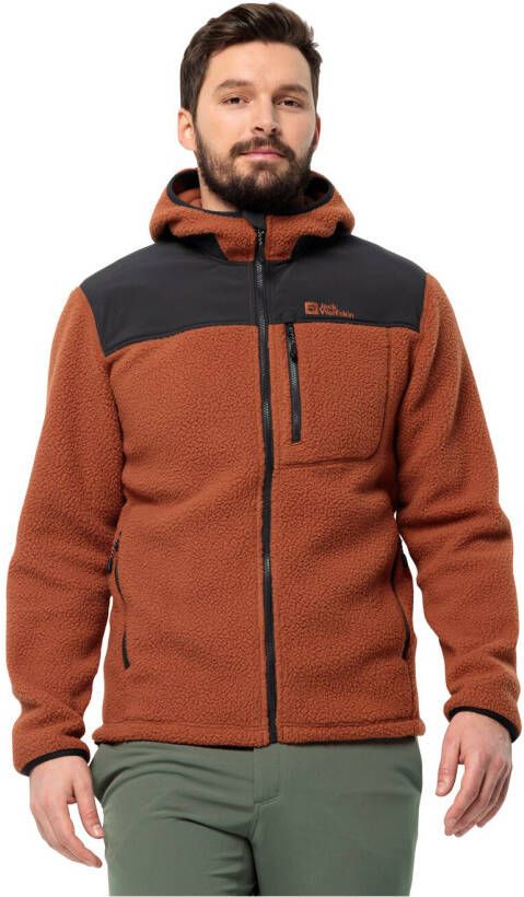 Jack Wolfskin Kammweg Pile FZ Men Trekking-fleecejack Heren M carmine