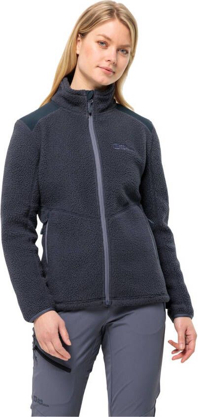 Jack Wolfskin Kammweg Pile FZ Women Trekking-fleecejack Dames L graphite