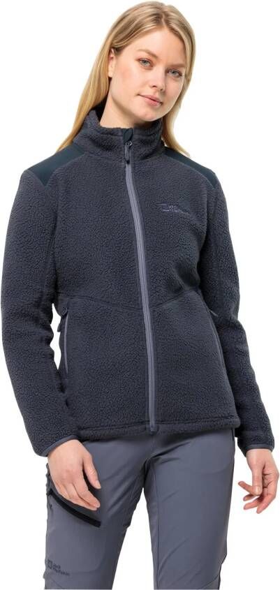 Jack Wolfskin Kammweg Pile FZ Women Trekking-fleecejack Dames XXL graphite