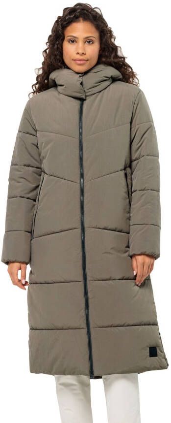 Jack Wolfskin Karolinger Long Coat Women Winterjas Dames XXL cold coffee cold coffee