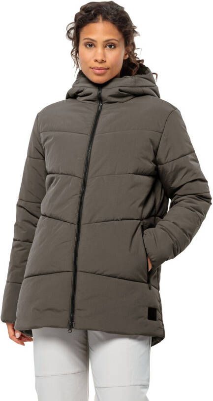 Jack Wolfskin Karolinger Long Jacket Women Winterjas Dames XXL cold coffee cold coffee