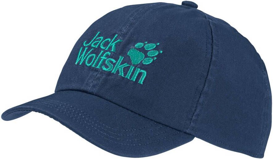 Jack Wolfskin Kids Baseball Cap van biologisch katoen Kinderen one size dark indigo dark indigo