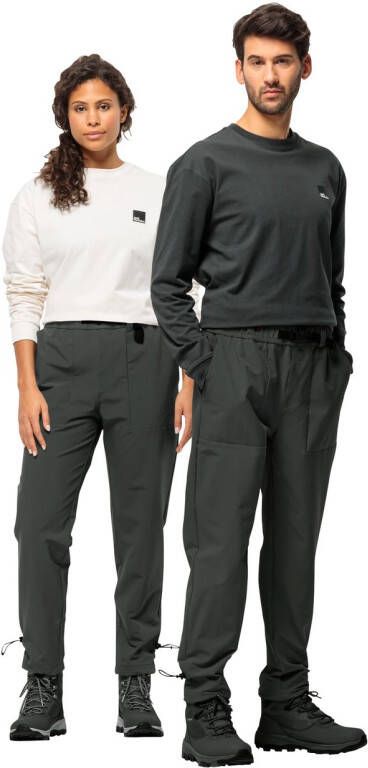 Jack Wolfskin Kiebitzweg Pants Outdoor-broek XL zwart granite black