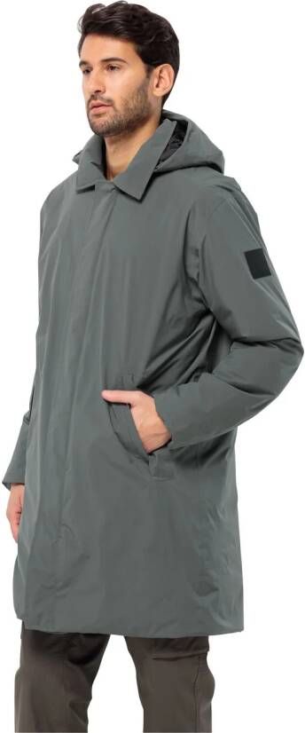Jack Wolfskin Koenigsbau Coat Men Waterdichte winterjas Heren L slate green slate green