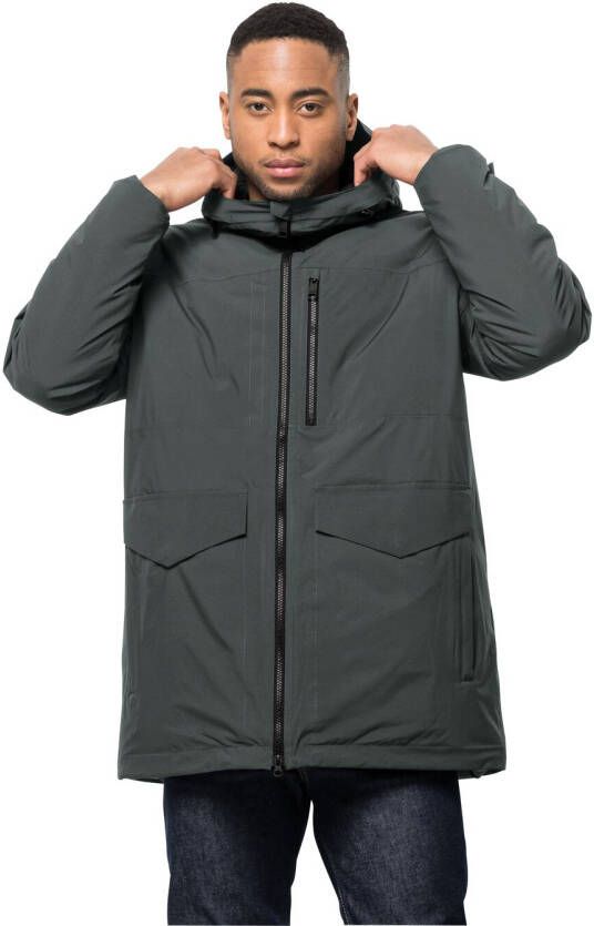 Jack Wolfskin Koenigsbau Parka Men Waterdichte winterjas Heren XXXL slate green slate green