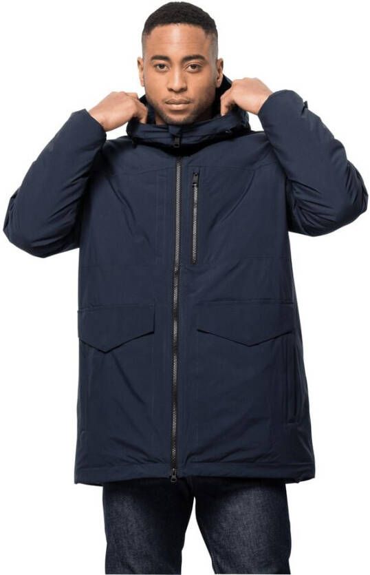Jack Wolfskin Koenigsbau Parka Men Waterdichte winterjas Heren XXL blue night blue