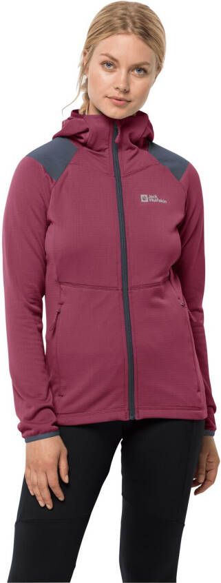 Jack Wolfskin Kolbenberg Hooded FZ Women XXL sangria red sangria red