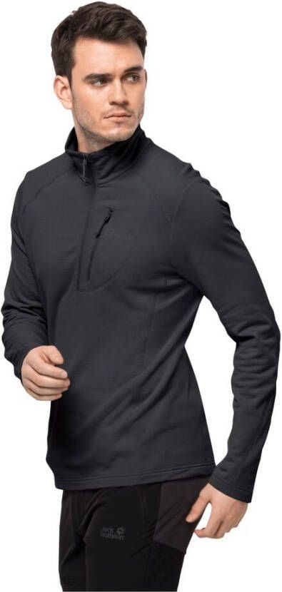 Jack Wolfskin Kolbenberg HZ Men Fleece trui Heren XXL grijs black
