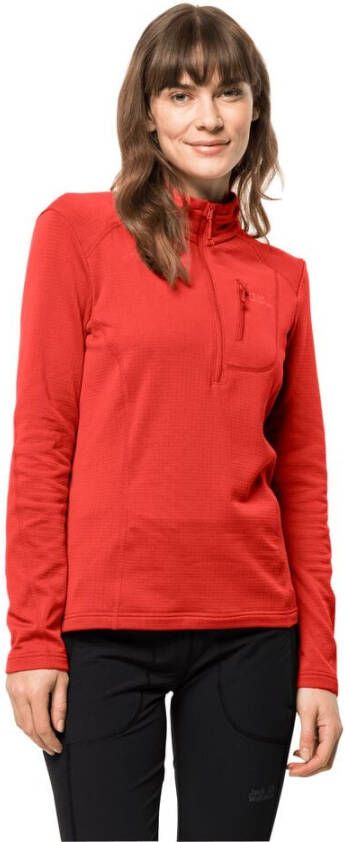Jack Wolfskin Kolbenberg HZ Women Fleece trui Dames XXL grenadine