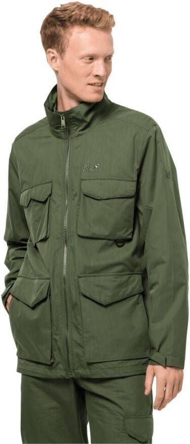 Jack Wolfskin Lakeside Trip Jacket Men Outdoorjack Heren 3XL bruin greenwood