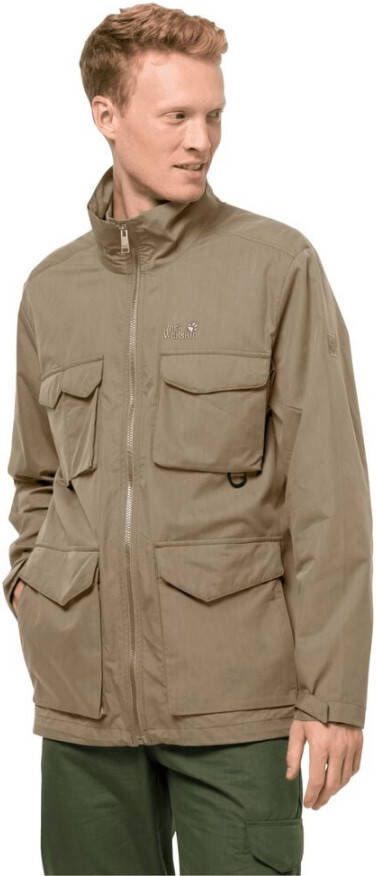 Jack Wolfskin Lakeside Trip Jacket Men Outdoorjack Heren XXL bruin sand dune